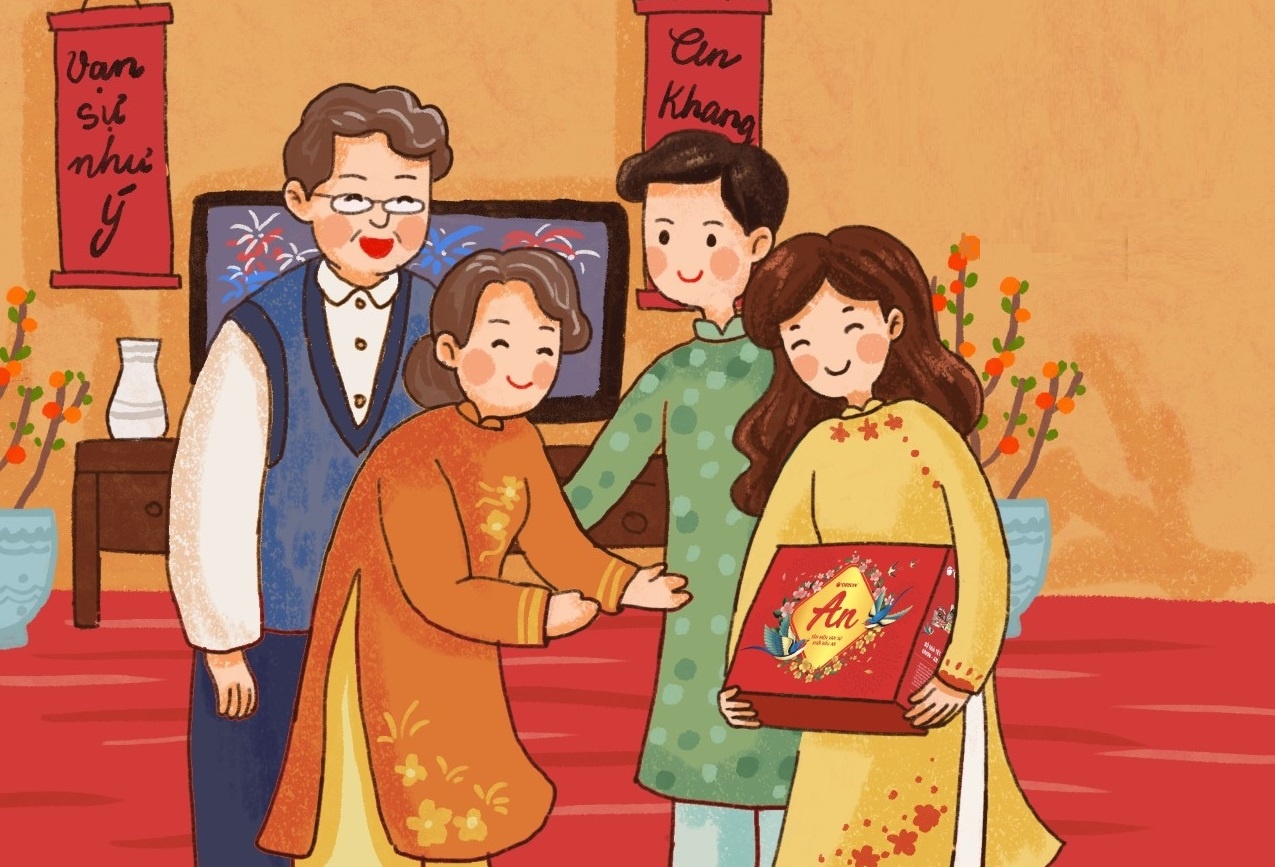 Meo chon qua Tet ghi diem voi gia dinh nguoi yeu hinh anh