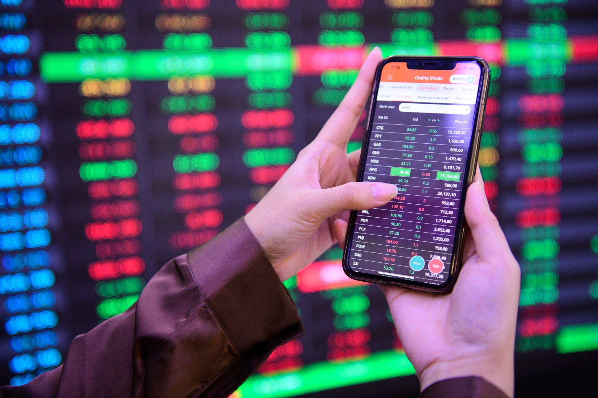 VN-Index vuot 1.400 diem hinh anh