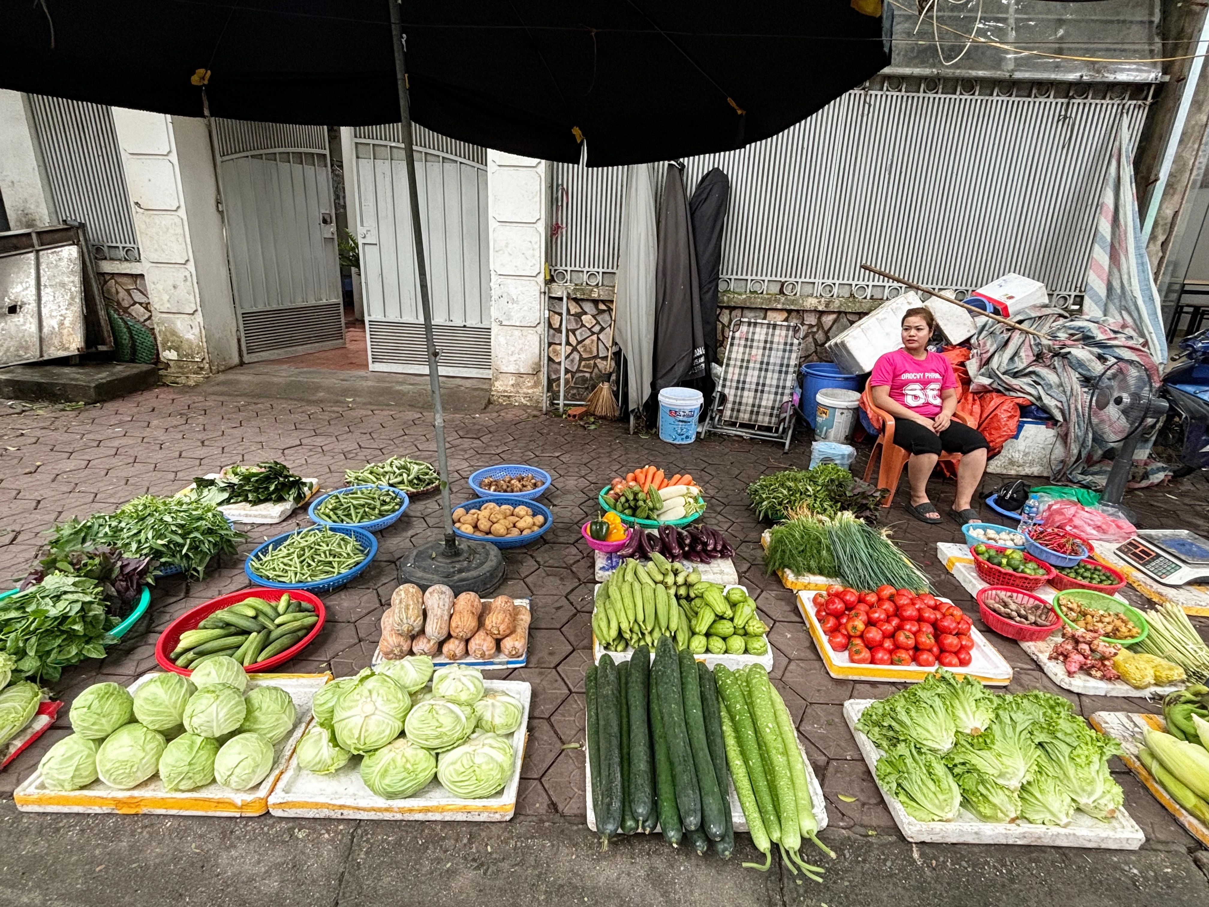 gia rau cu,  hang hoa sau bao anh 1