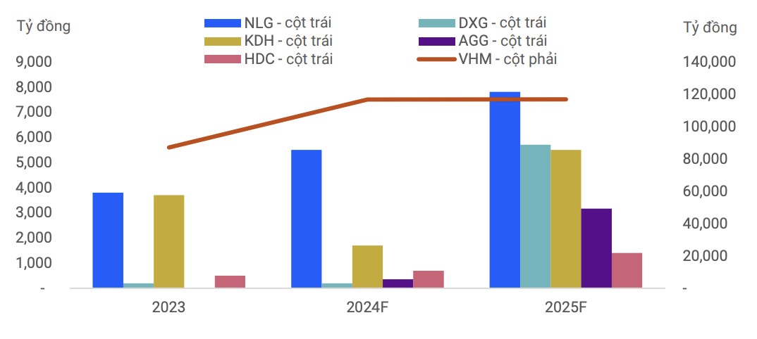 doanh so ban bds,  doanh nghiep 2025,  du bao BDS 2025 anh 1