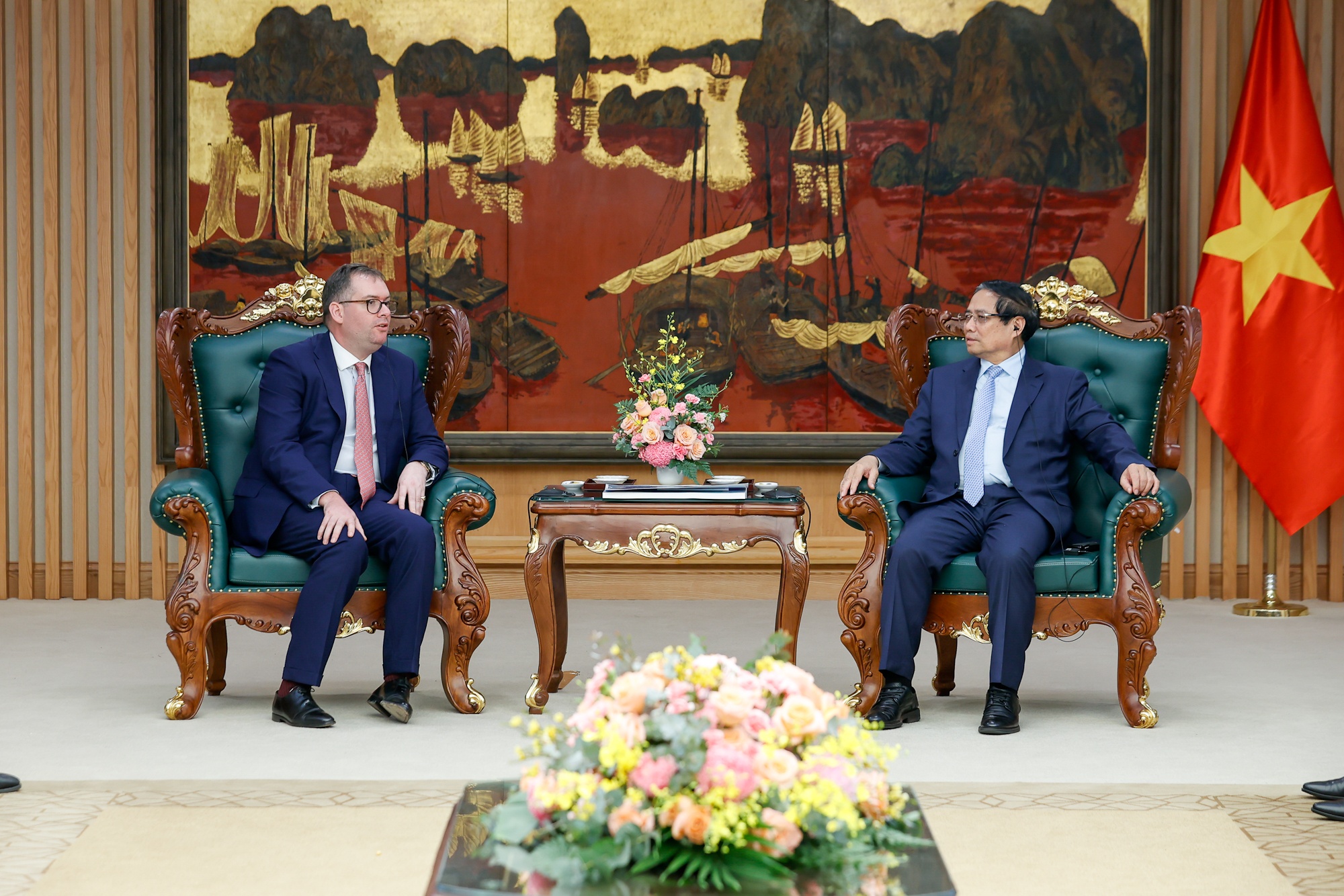 Tap doan nha ong Trump muon day nhanh du an 1,5 ty USD o Hung Yen hinh anh