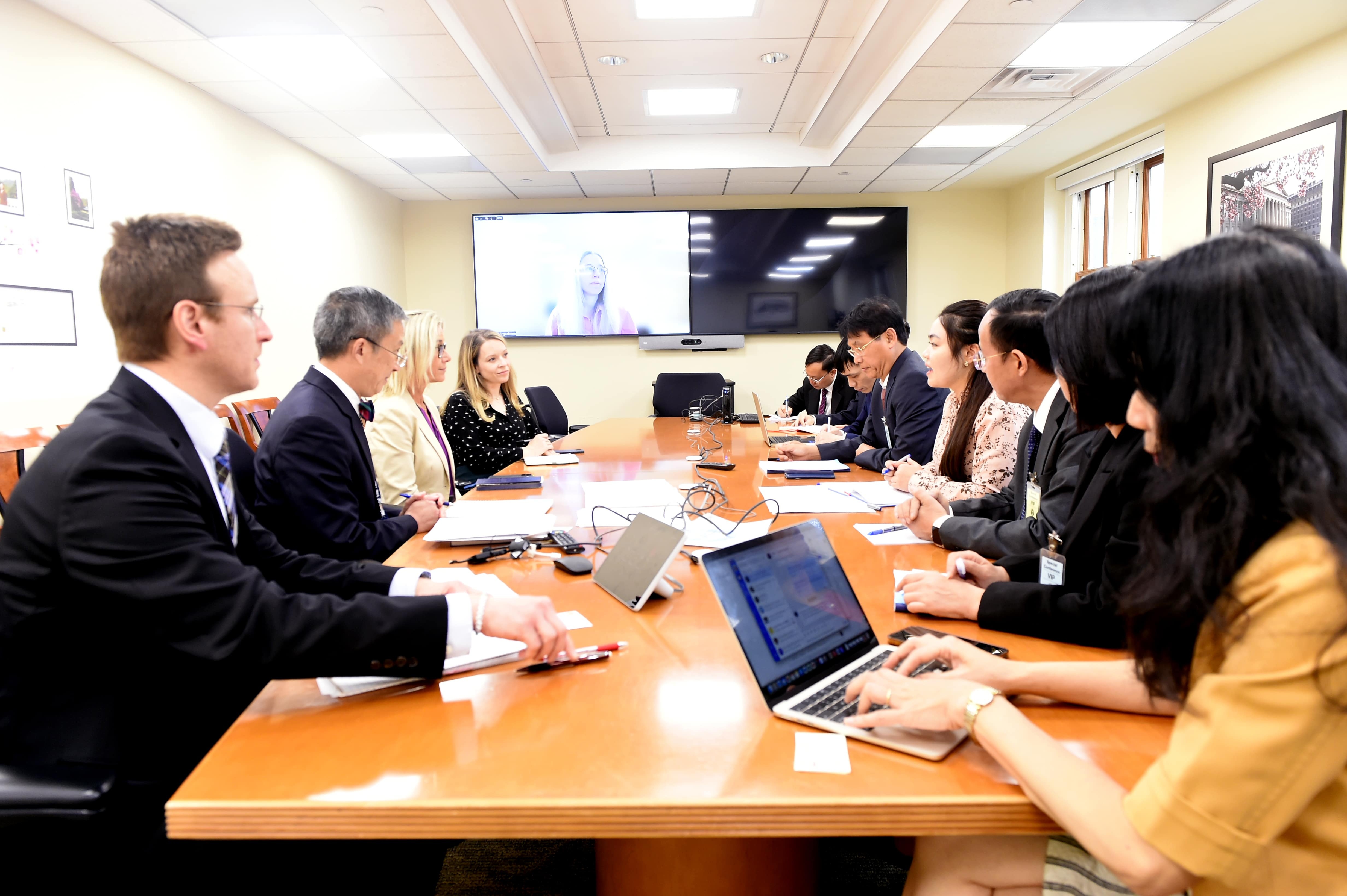 Viet Nam - My thao luan ve Hiep dinh tranh danh thue 2 lan hinh anh