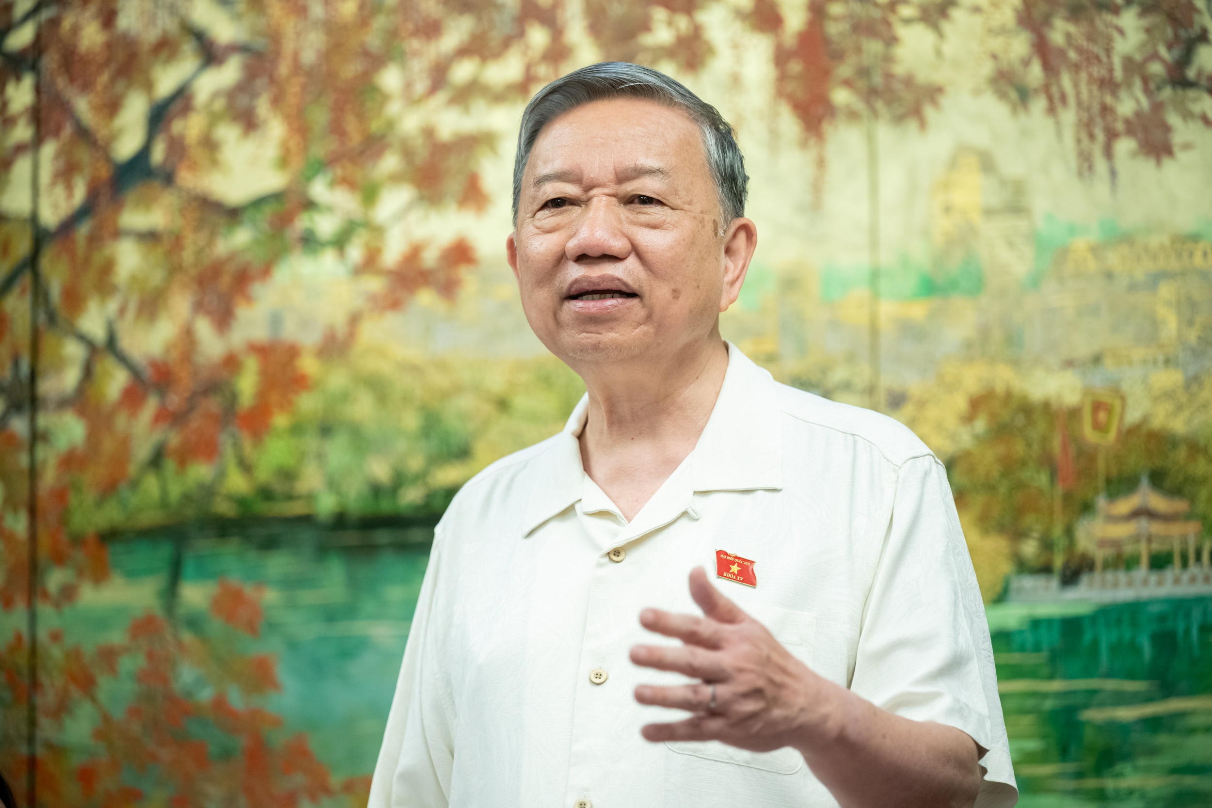 Tong Bi thu To Lam chi dao Hoi nghi trien khai Nghi quyet 66, 68 hinh anh