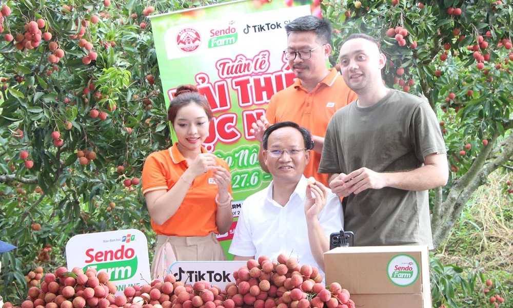 Pho chu tich Bac Ninh livestream ban 54 tan vai trong 6 gio hinh anh