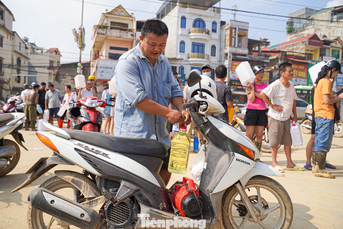 khac phuc sau lut,  ngap lut thai nguyen,  thai nguyen ngap anh 4