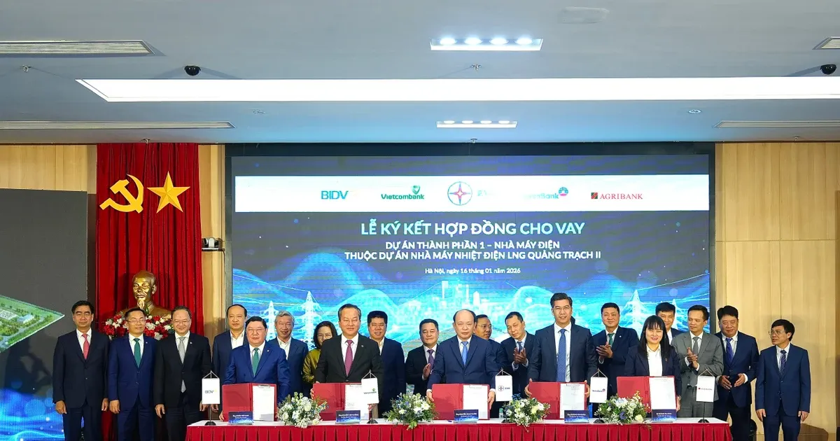 4 ngan hang thu xep 30.000 ty cho vay hop von du an LNG Quang Trach II hinh anh