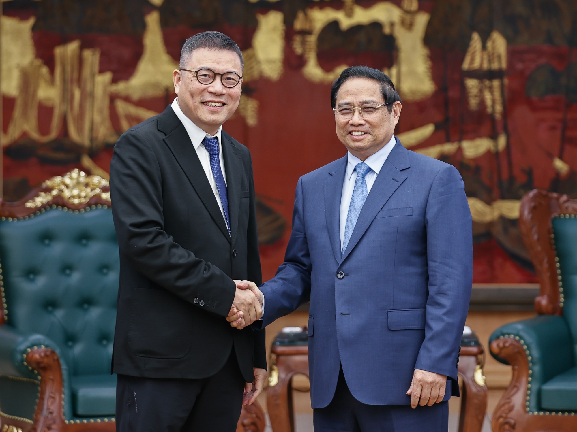 Thu tuong de nghi tap doan det may Trung Quoc tang dau tu vao Viet Nam hinh anh