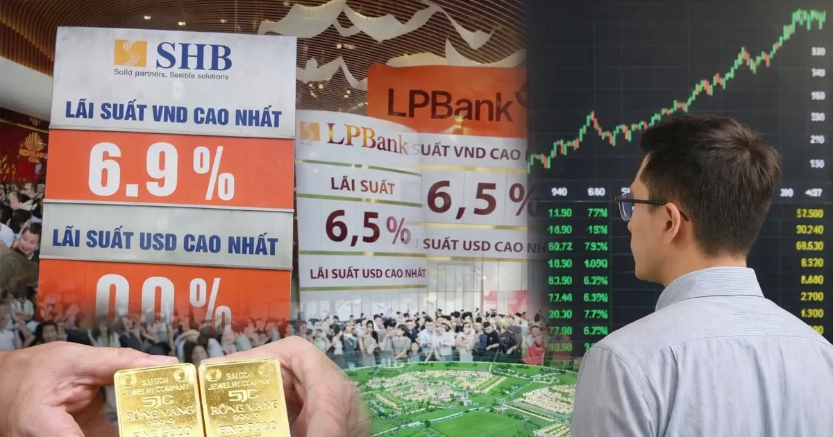 Dong tien sau Tet chay vao vang hay ngan hang? hinh anh