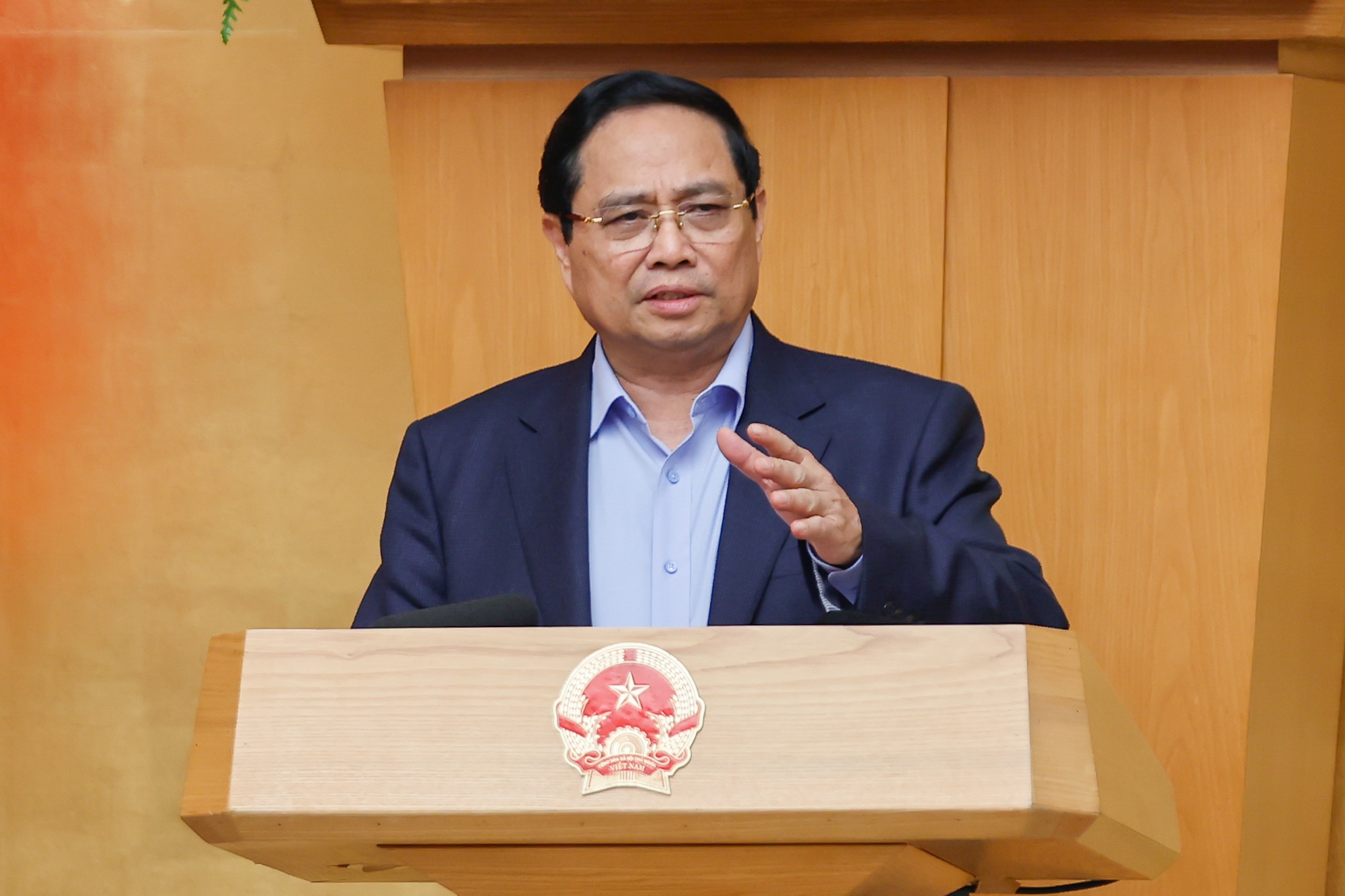 Thu tuong Pham Minh Chinh giao nhiem vu cho cac bo nganh sau Tet hinh anh