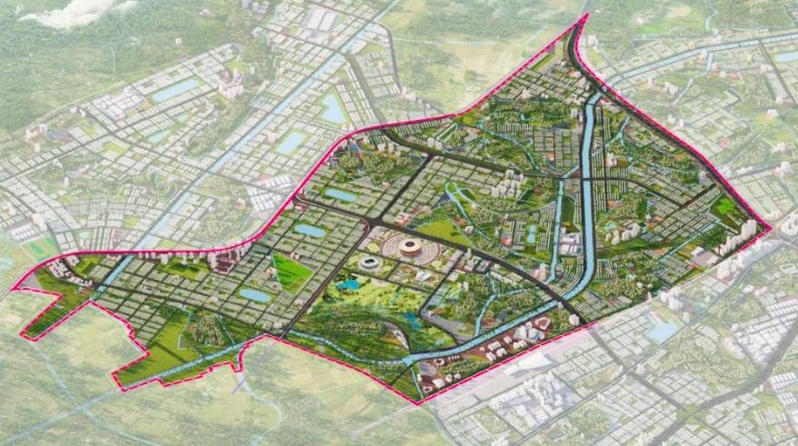 cảnh quan s&ocirc;ng hồng ảnh 1