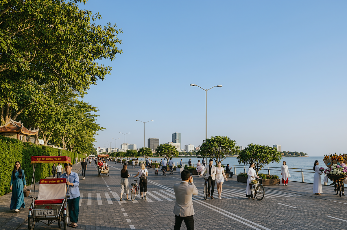 Diện mạo Hồ Tây trong tương lai