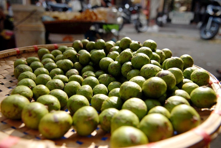 Sau xanh tray muon gia 45.000 dong/kg dat khach hinh anh