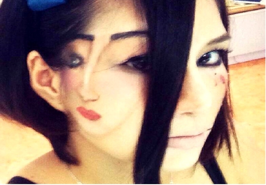 Khach Ha Noi xep hang cho hoa trang thanh ma quy hinh anh