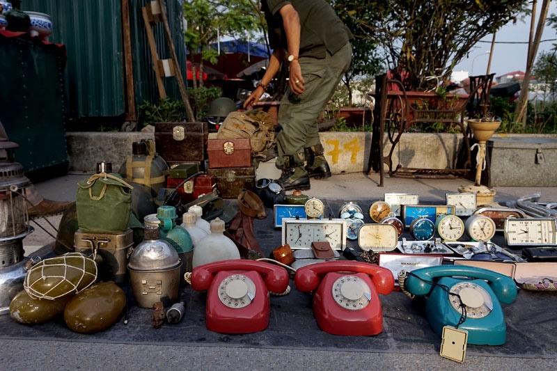 Điện thoại cổ rất phổ biến thời bao cấp.