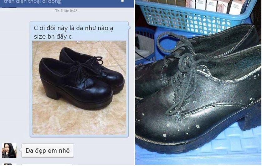 Ao son vai, giay bong troc vi dinh bay hang thanh ly hinh anh