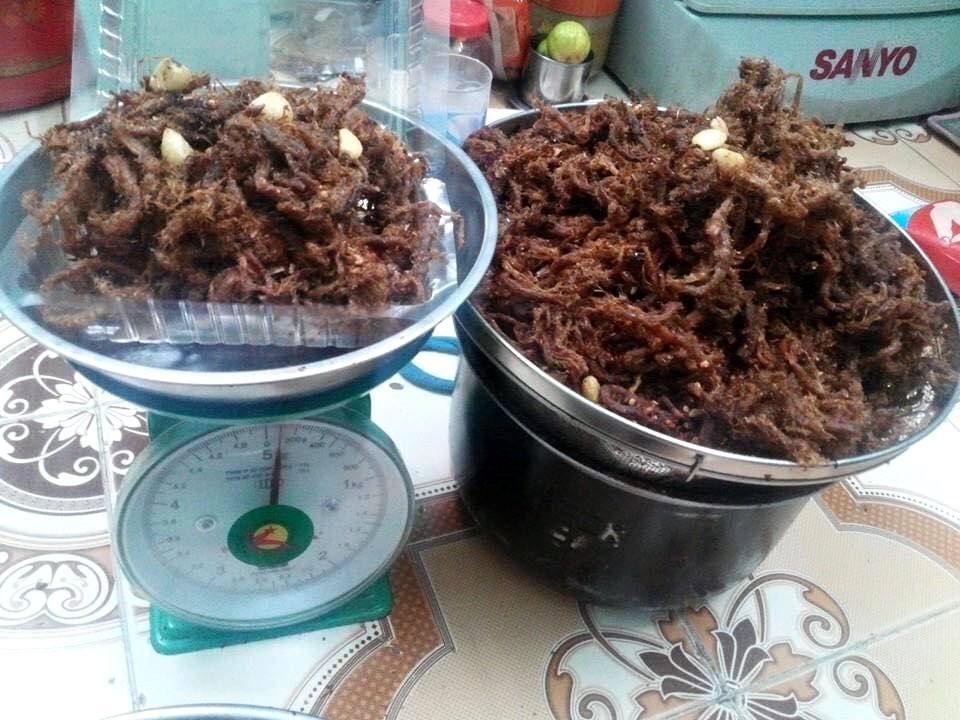 Ban thit lon kho 400.000 dong/kg kieu cong khai nguon goc hinh anh