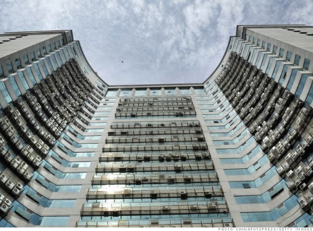 Một tòa nhà tại Phúc Châu, Trung Quốc với hơn 500 chiếc điều hòa không khí