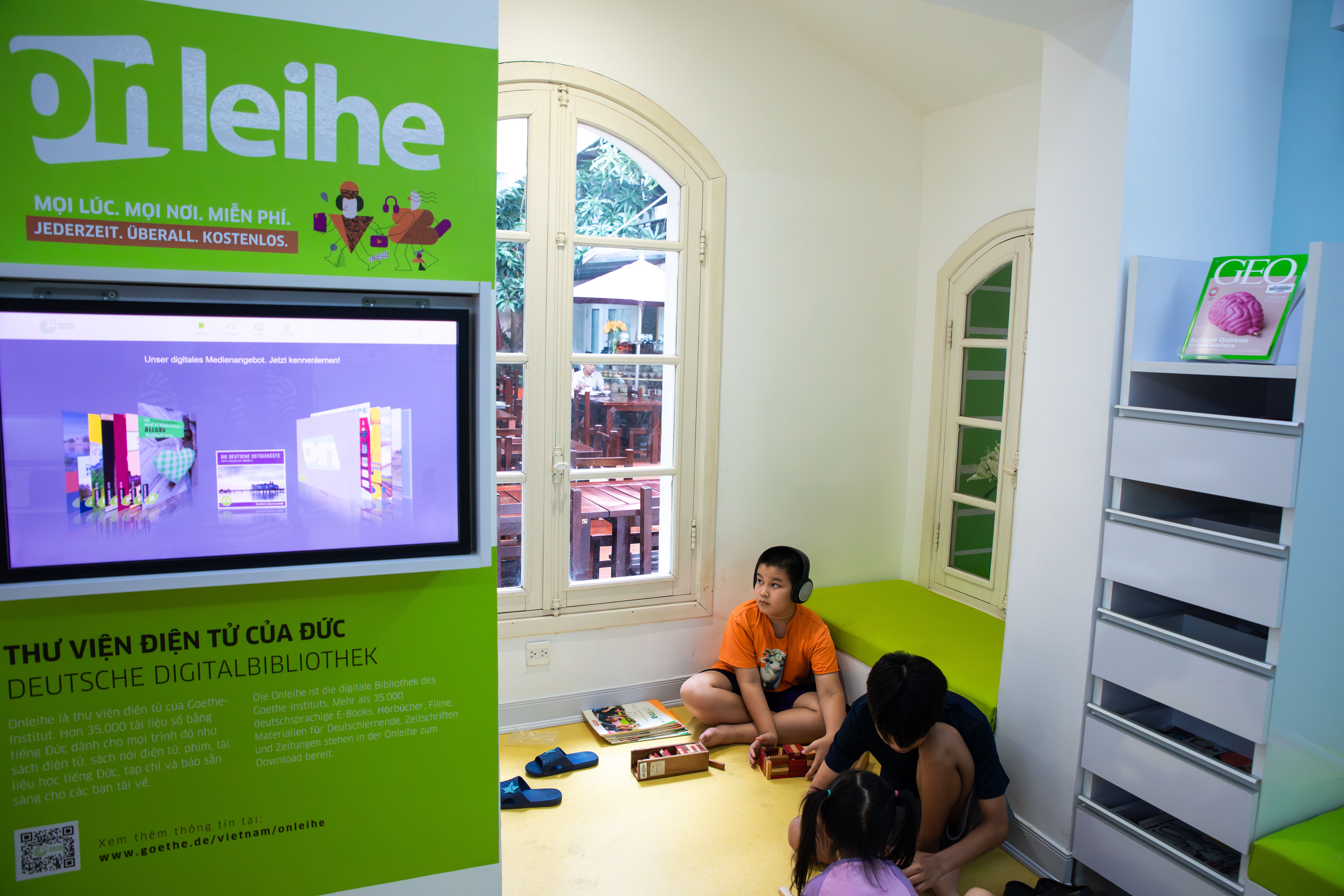 thu vien doc sach,  thu vien mien phi,  khong gian van hoa,  van hoc Duc anh 4