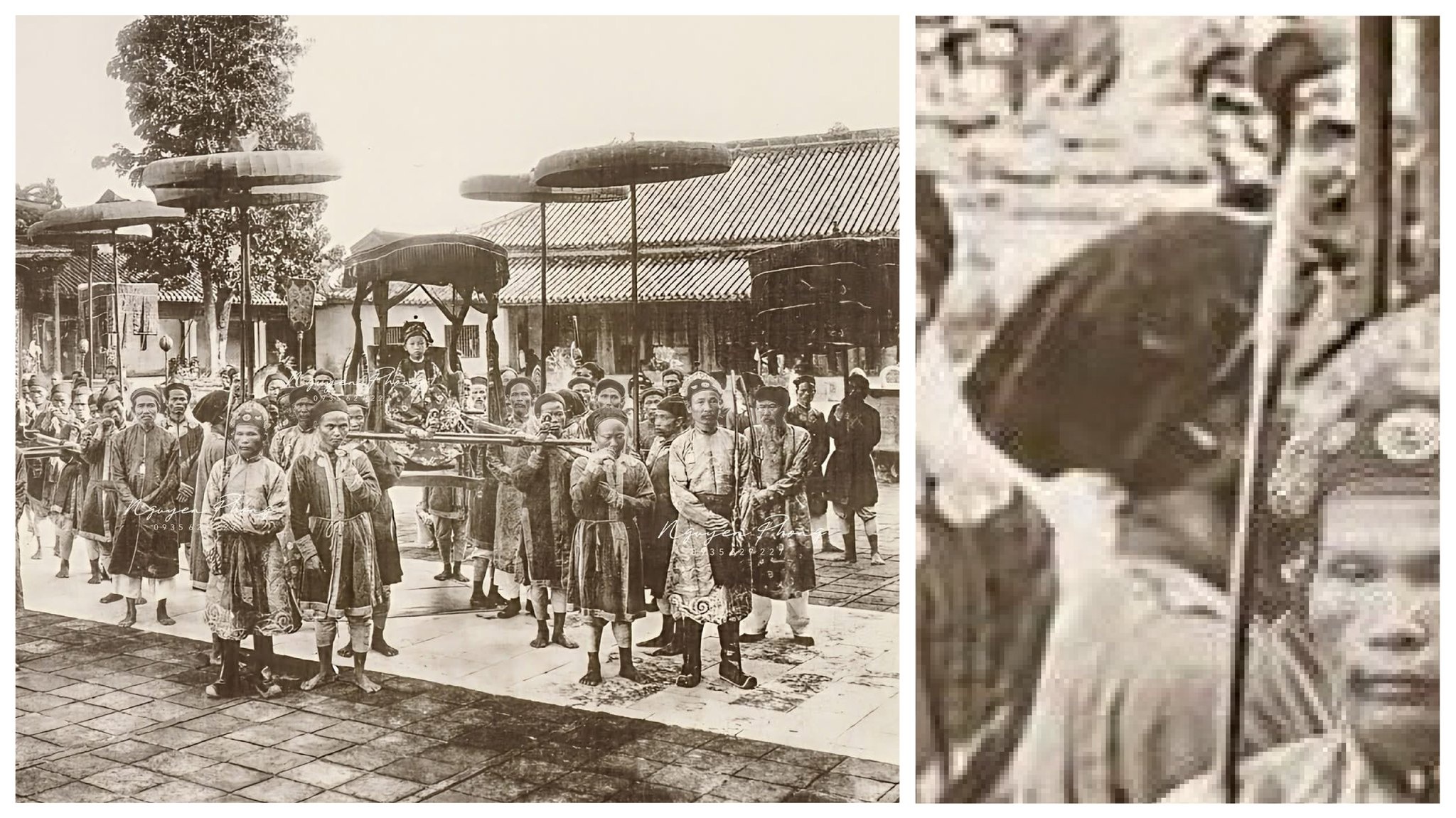 phuc dung van hoa,  tranh cai van hoa,  tai hien van hoa,  hoang hau Nam Phuong,  trang phuc lich su anh 3