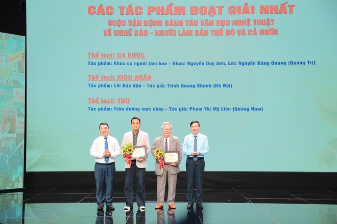 giai thuong bao chi,  van hoc nghe thuat,  tac pham bao chi,  sang tac van hoc,  tac pham nghe thuat anh 2