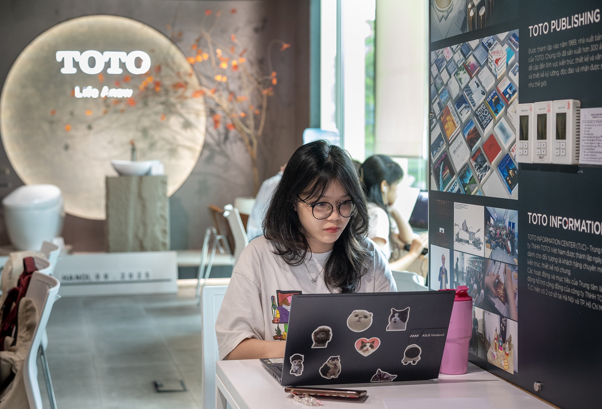 khong gian thu vien,  thu vien kien truc,  thiet ke kien truc,  thu vien Ha Noi anh 7