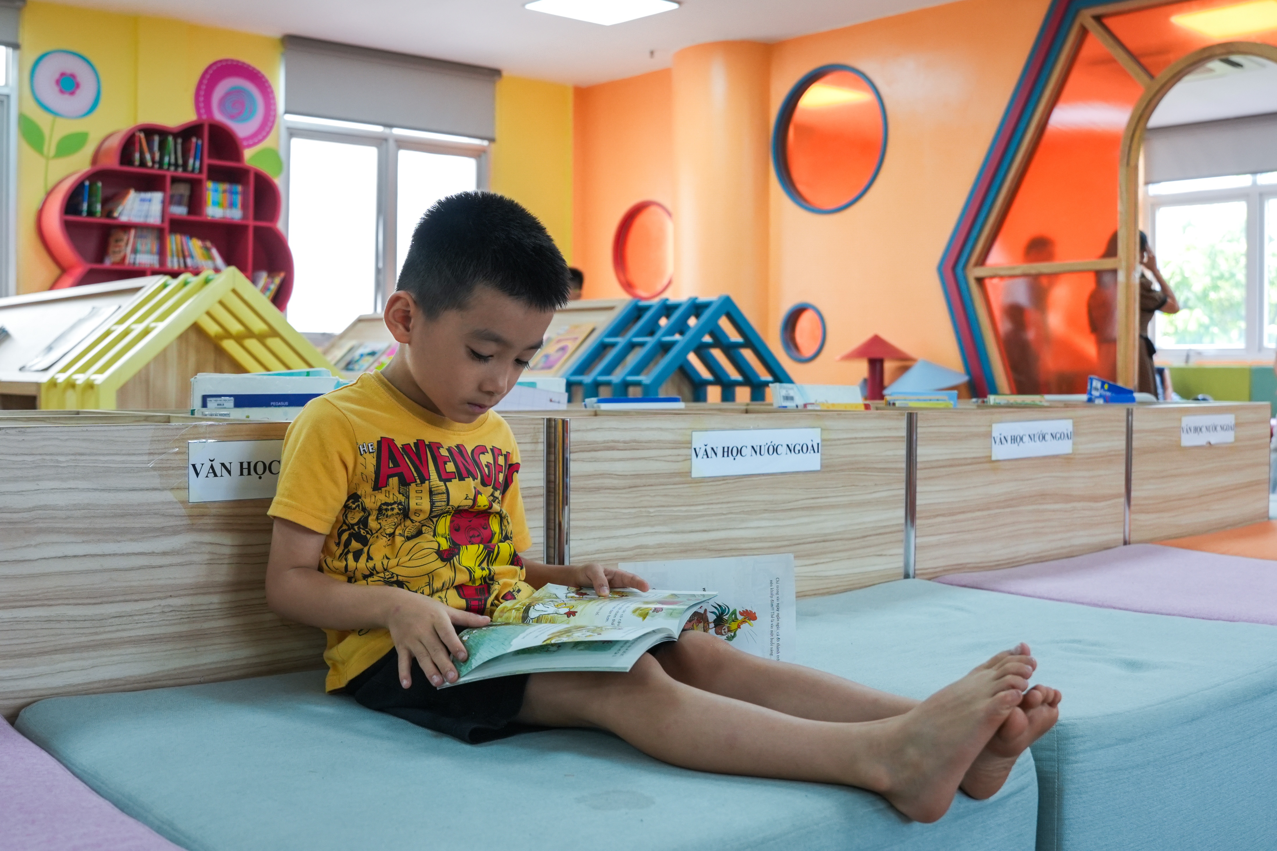 Thu vien Ha Noi,  thu vien,  khong gian hoc,  khong gian mien phi,  muon sach anh 7