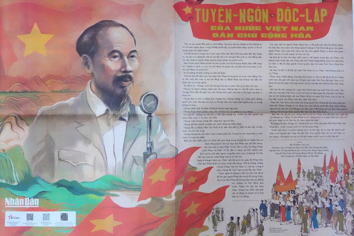 Bao Nhan Dan,  phu san dac biet,  ky niem Quoc Khanh,  A80,  trien lam AR anh 1