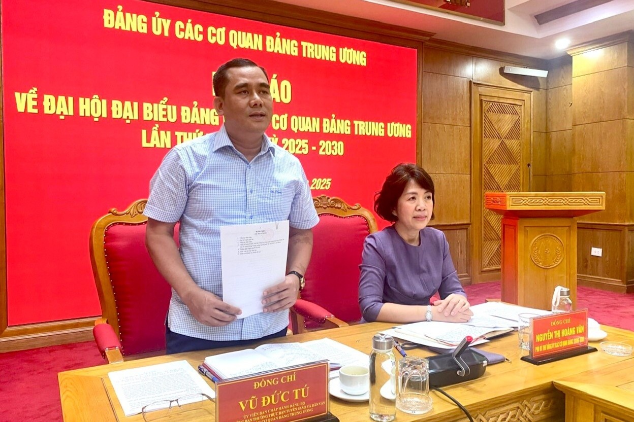 Dai hoi Dang bo cac co quan Dang TU lan I dien ra ngay 23-24/9 hinh anh