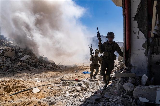 Israel tan cong Gaza anh 1