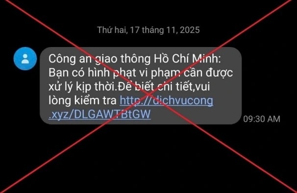 Canh bao mat tien ty vi tin nhan phat nguoi lua dao hinh anh