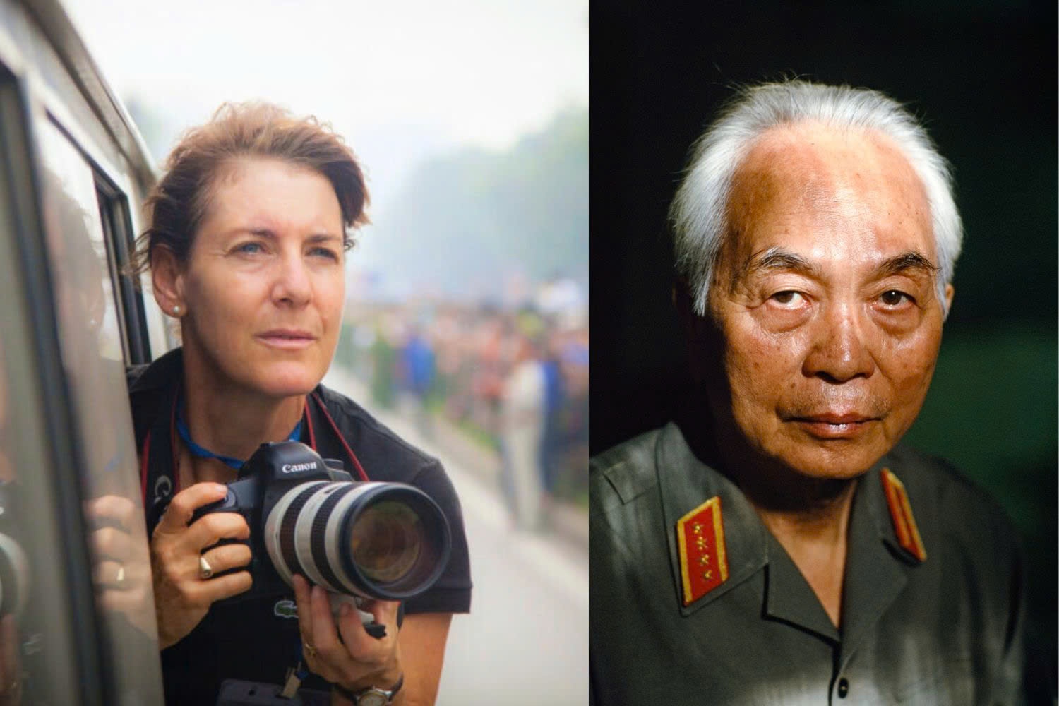 Phia sau ong kinh chup Dai tuong Vo Nguyen Giap hinh anh