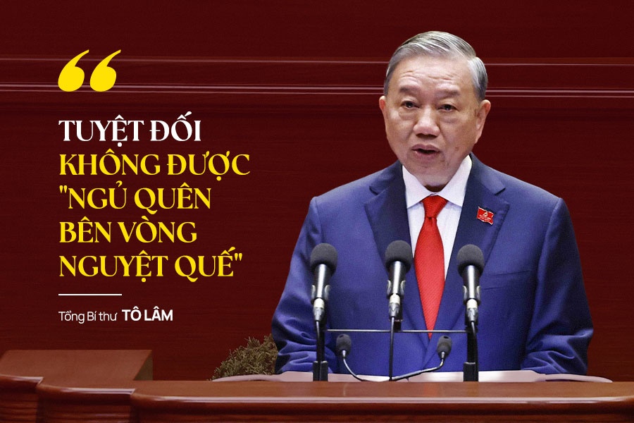 Phat bieu cua Tong Bi thu, Chu tich nuoc o phien khai mac Dai hoi XIV hinh anh