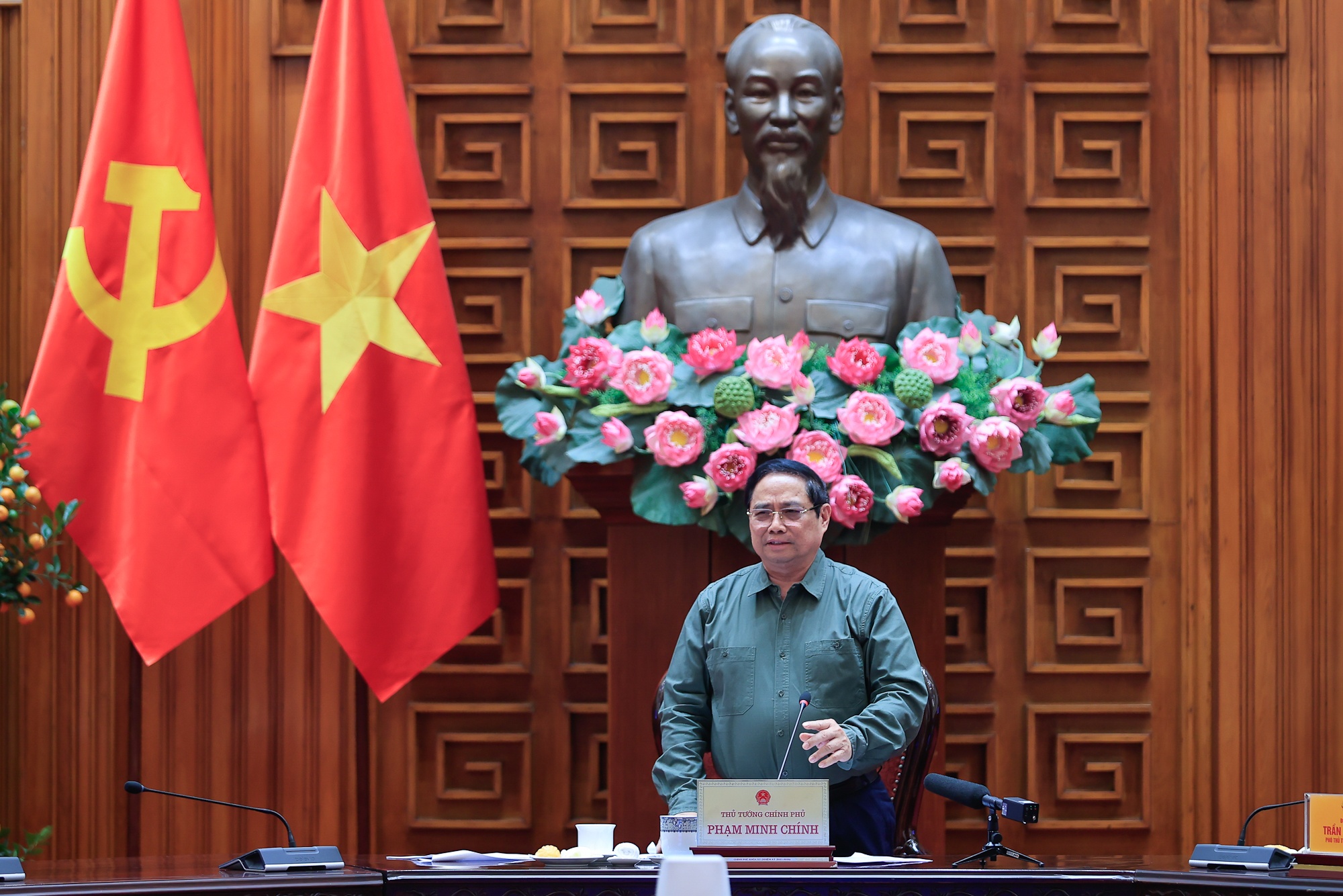 Thu tuong Pham Minh Chinh: Hoan thanh xay moi cau song Lo trong 1 nam hinh anh