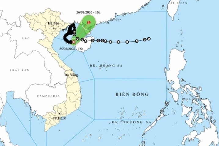 Bão số 4 Narra suy yếu thành áp thấp nhiệt đới