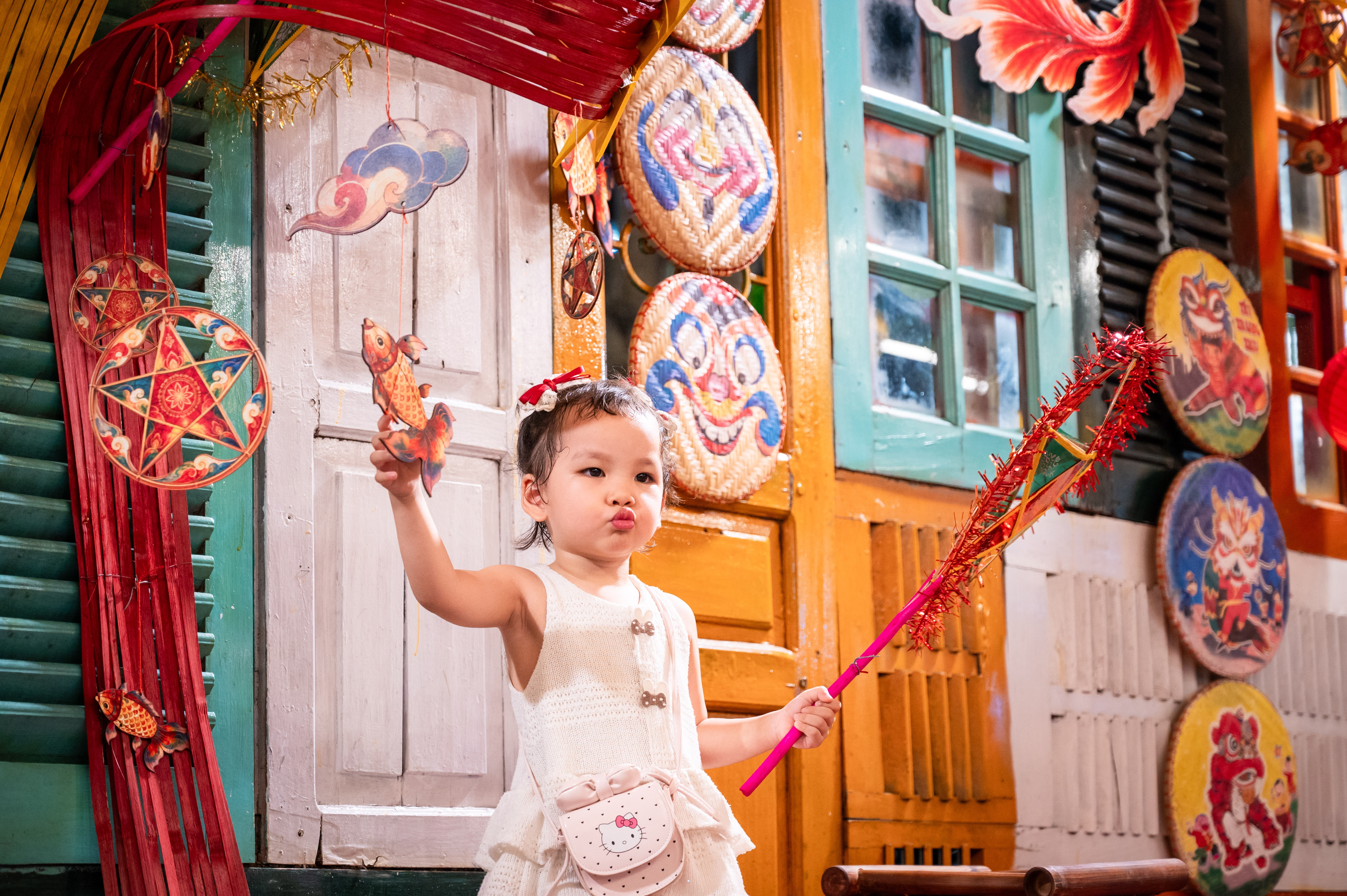 Nhà sách trang hoàng rực rỡ đón Trung thu