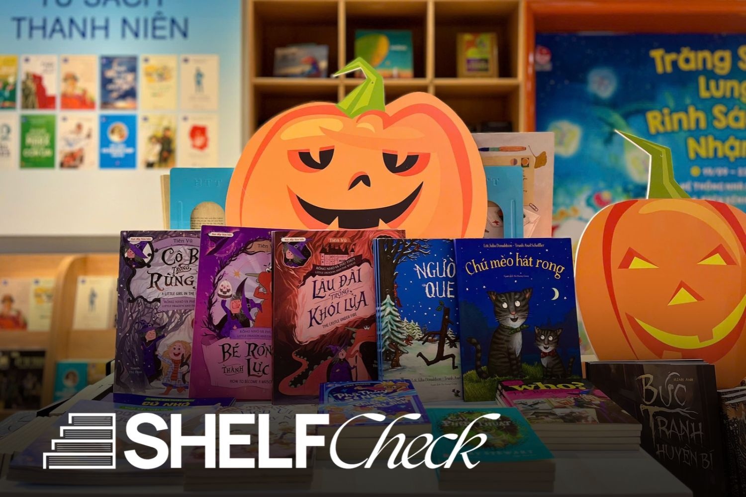Tiểu thuyết kinh dị, trinh thám, mang màu Halloween bán chạy tháng 10