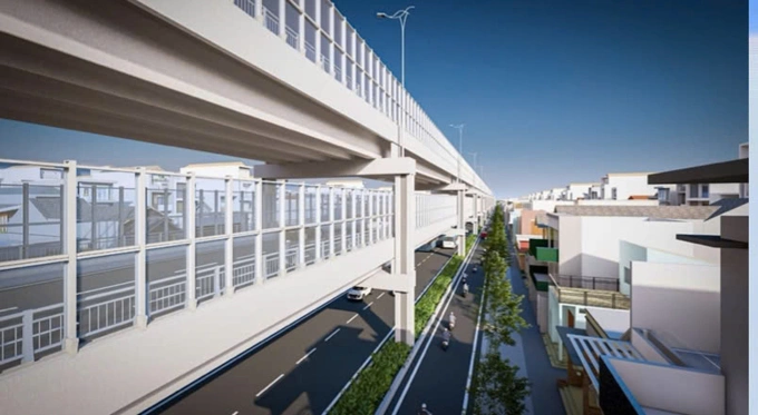 TP.HCM tinh toan lam duong hai tang noi thang toi san bay Long Thanh hinh anh