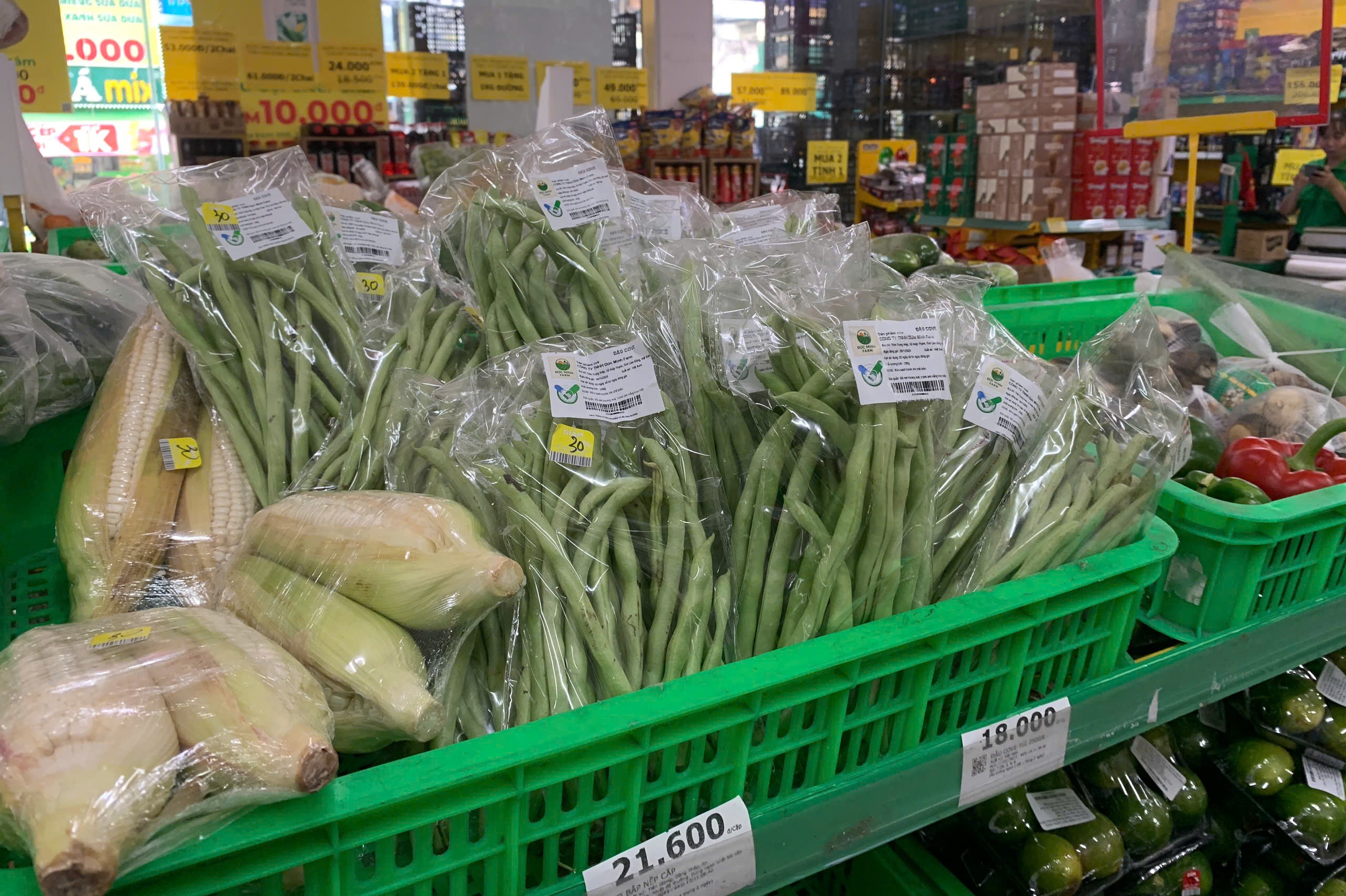 gia rau xanh,  cho,  sieu thi anh 4