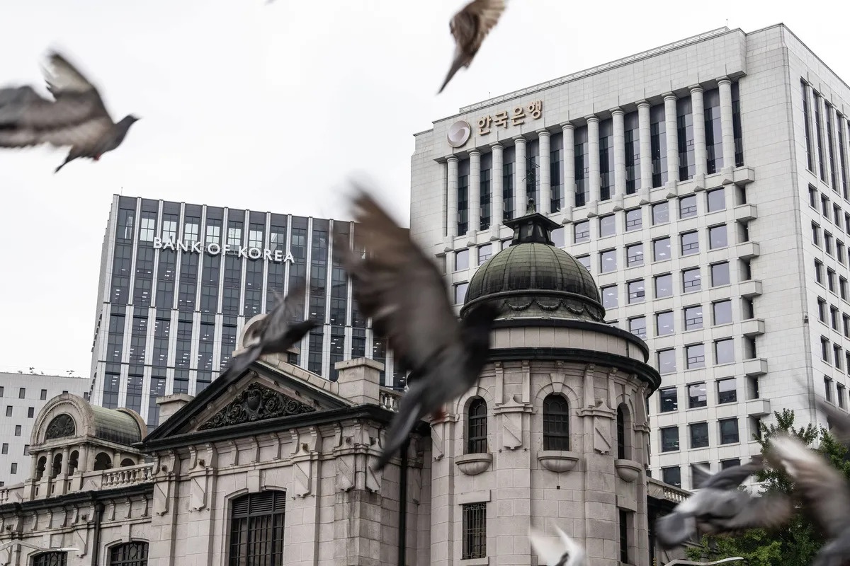 Bao dong nen kinh te Han Quoc hinh anh