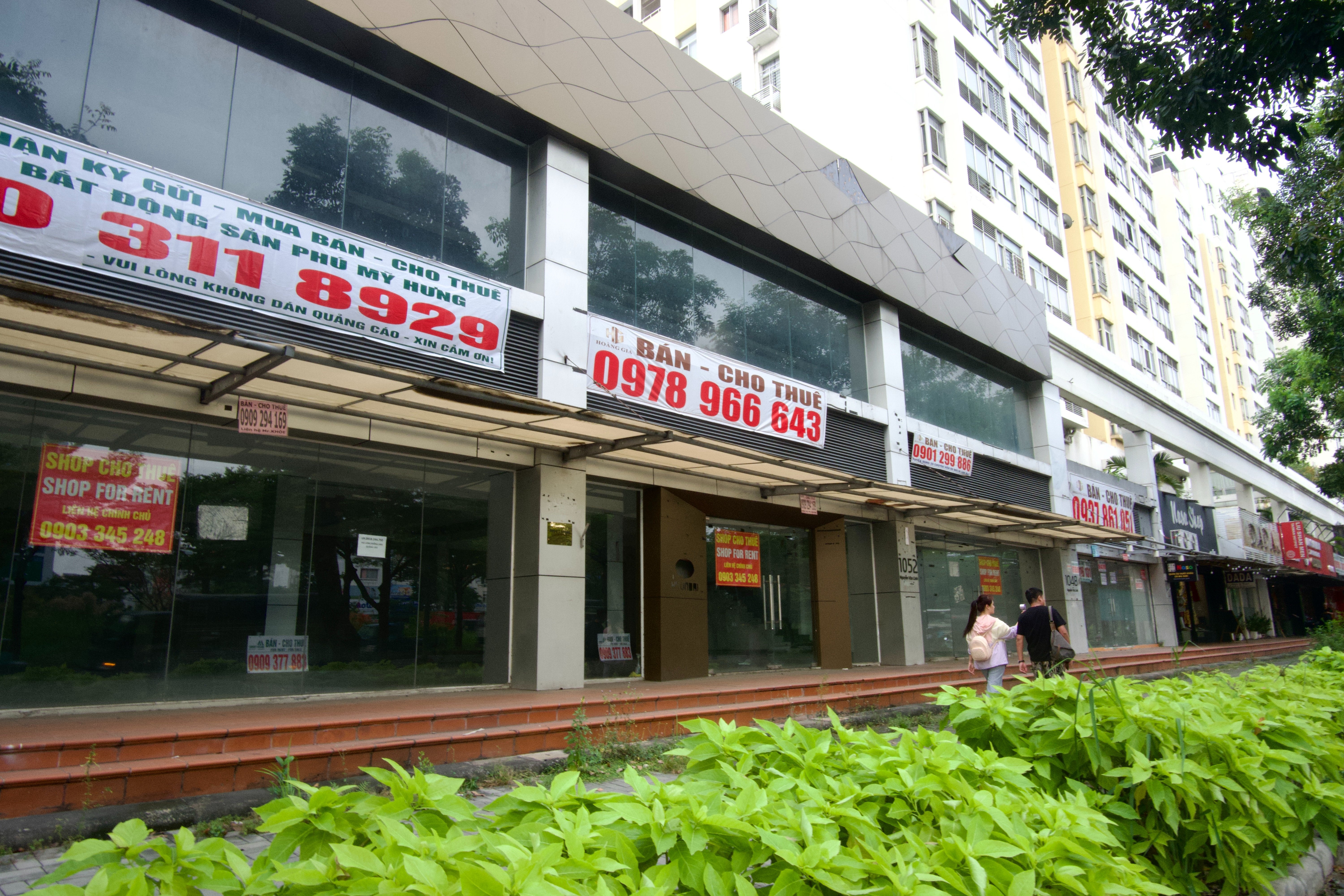 Shophouse 'khu nha giau' TP.HCM chat vat tim khach thue hinh anh