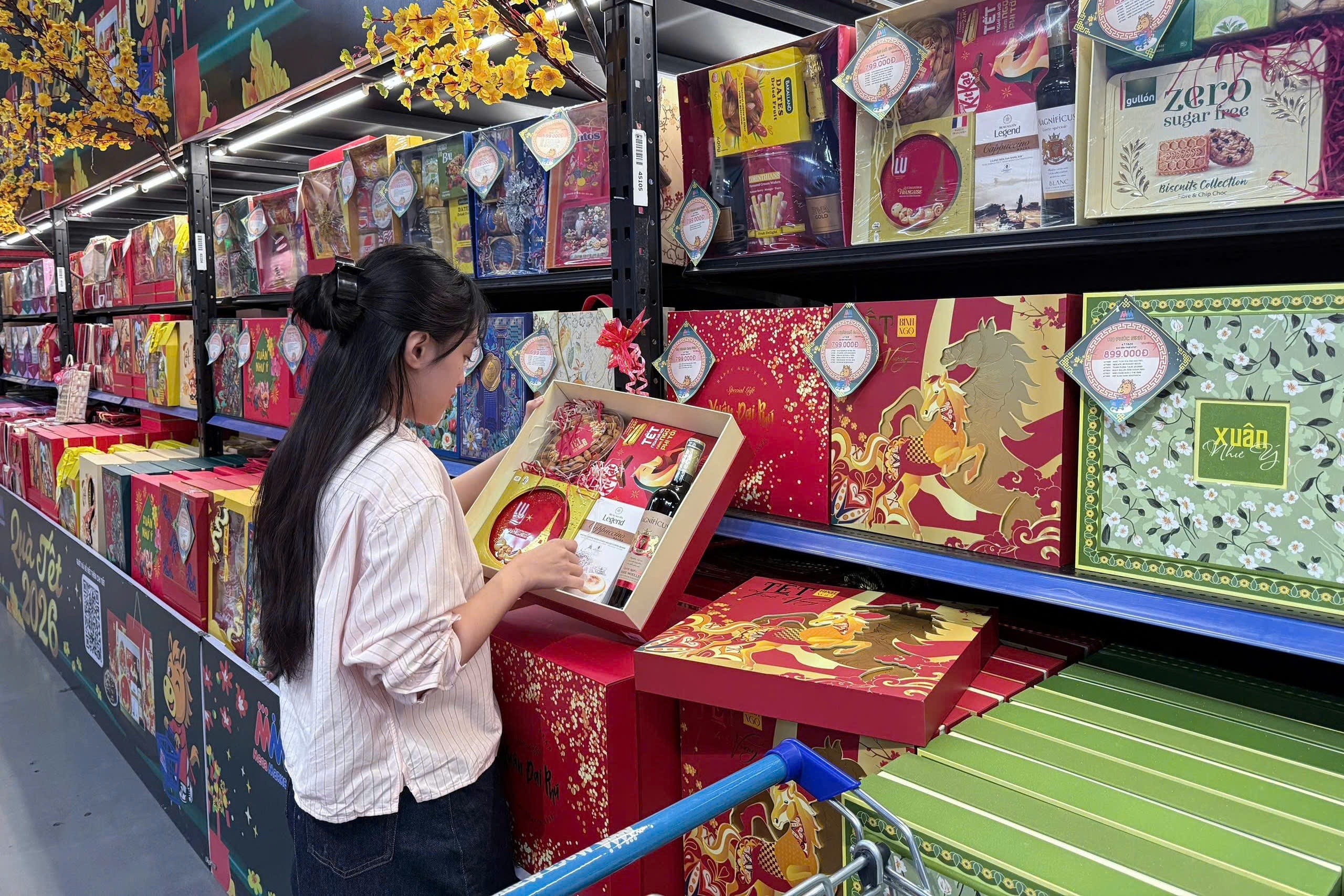 Gio qua Tet duoi 500.000 dong ban chay hinh anh