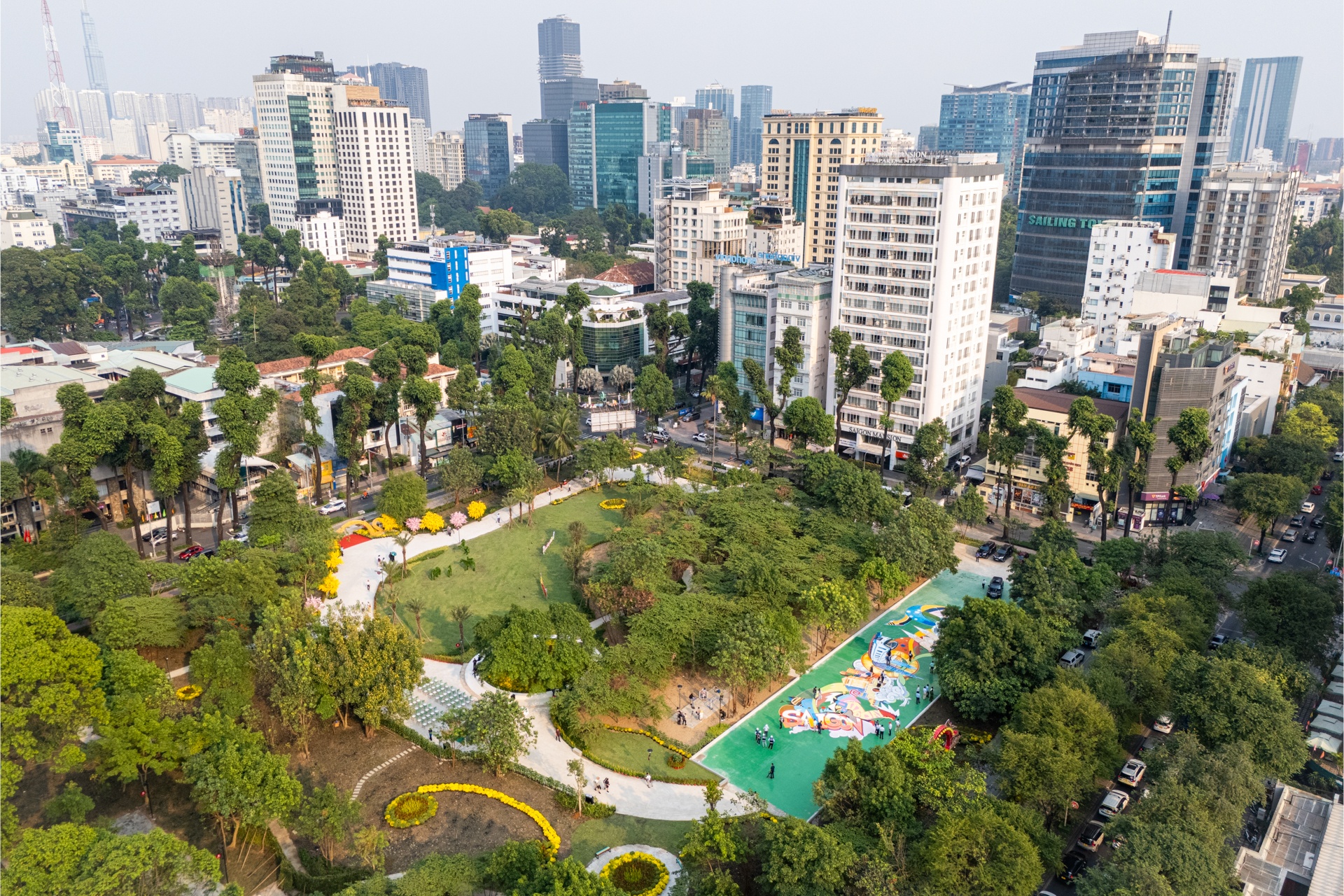 TP.HCM huy dong doanh nghiep tai tro kinh phi de cai tao khu dat trong hinh anh