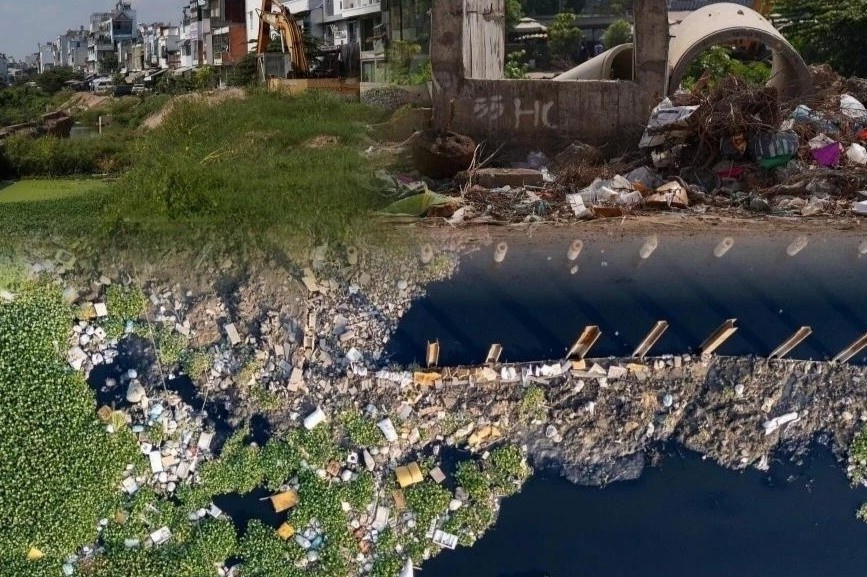 Ly do cham tien do du an cai tao kenh Tham Luong - Ben Cat hinh anh