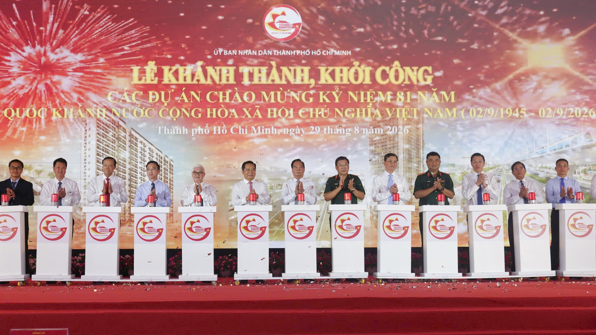 TP.HCM vừa khởi công loạt dự án quốc lộ, cao tốc trọng điểm
