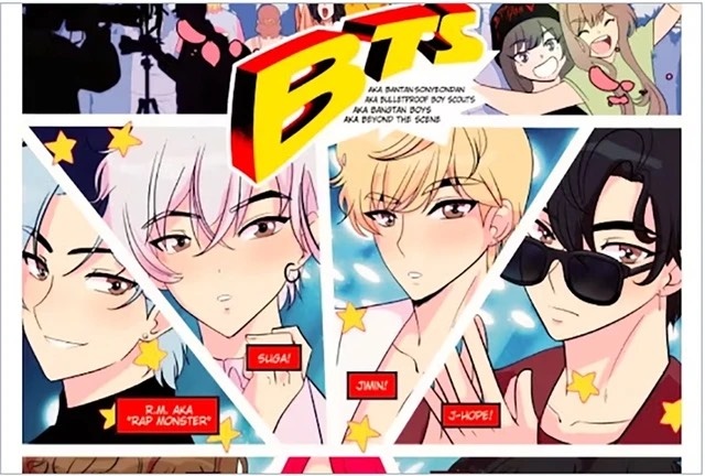 Ra mat truyen tranh ve nhom nhac BTS hinh anh