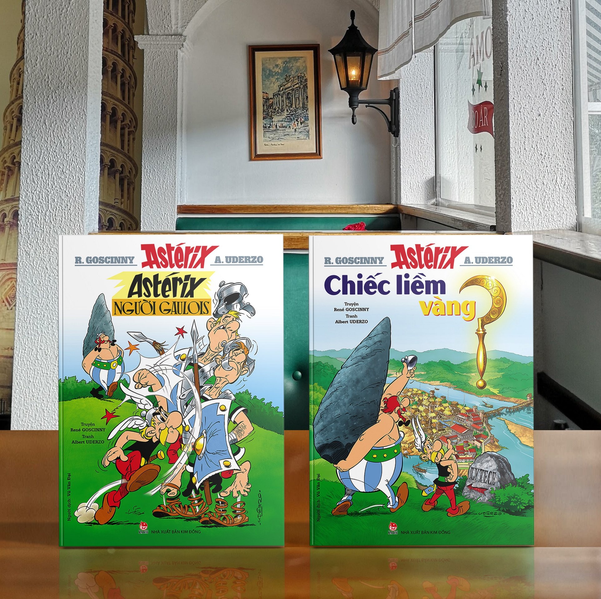 Hoa si Albert Uderzo minh hoa cho Asterix qua doi anh 3