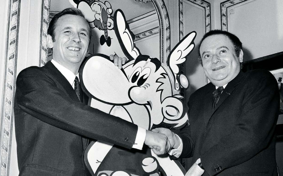 Hoa si Albert Uderzo minh hoa cho Asterix qua doi anh 2