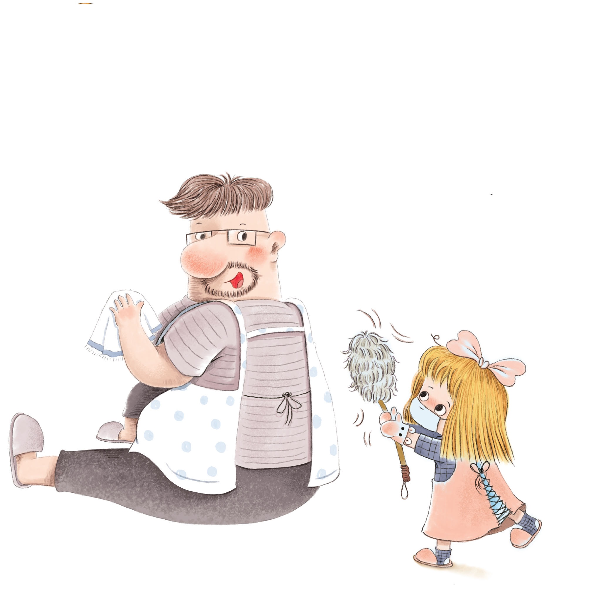 Nhung tro choi bo choi cung con o nha anh 8