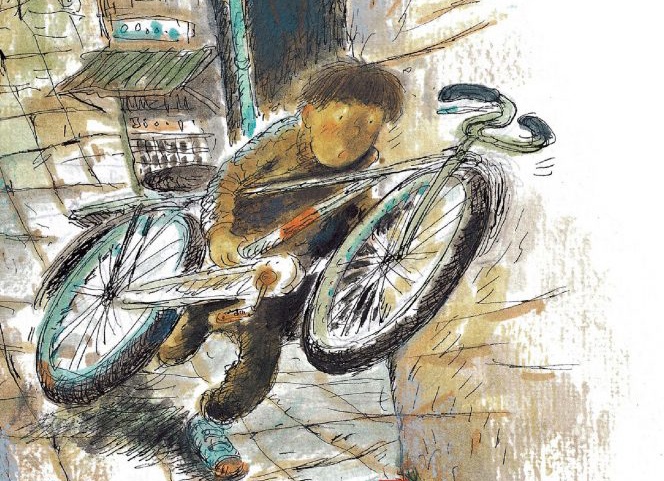 Ai lai vui khi thay mot dua tre di an cap? hinh anh