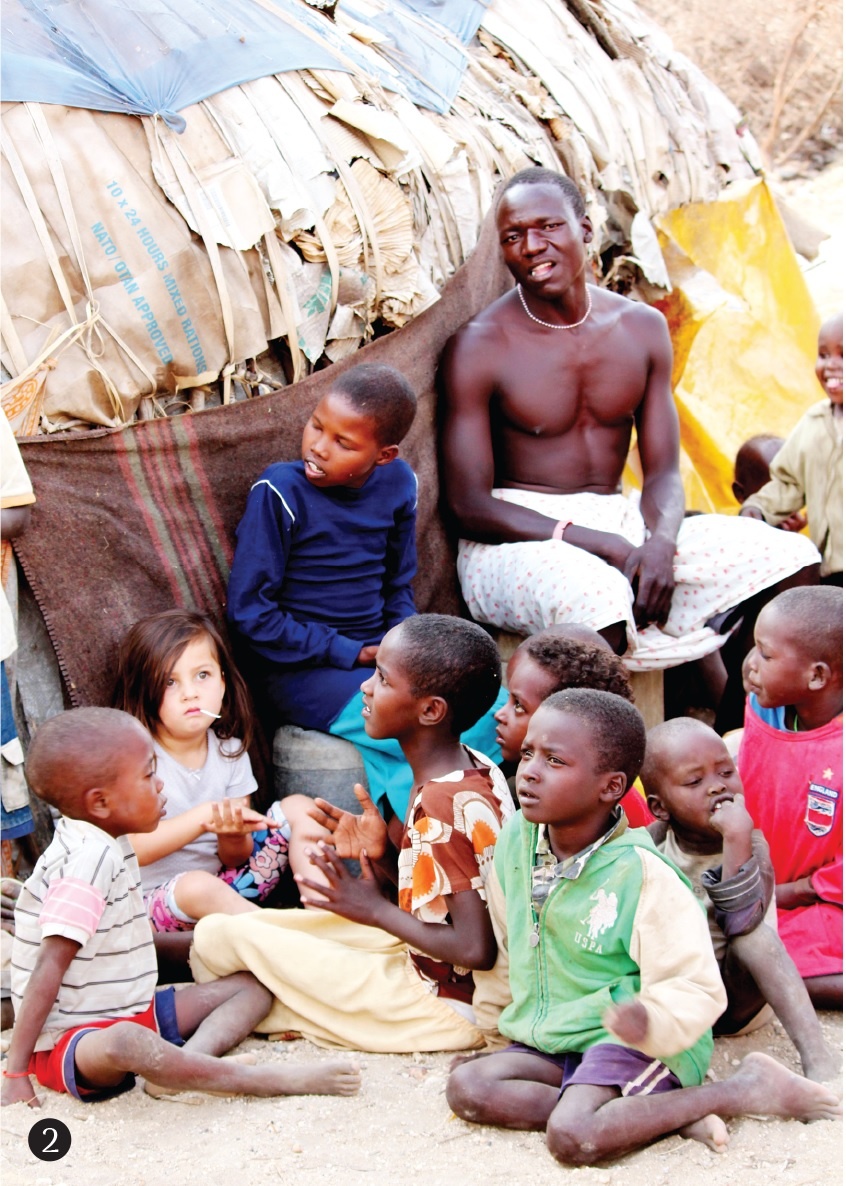 Mot gia dinh du muc song tu chau Phi sang chau A anh 2